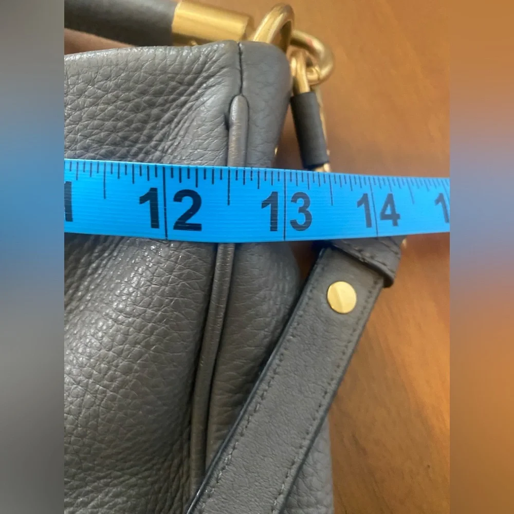 Marc by Marc Jacobs Gary Pebbled Leather Hobo with Gold Hardware